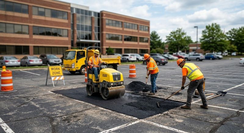 Church Parking Lot Repair in Hilton Head Island, SC