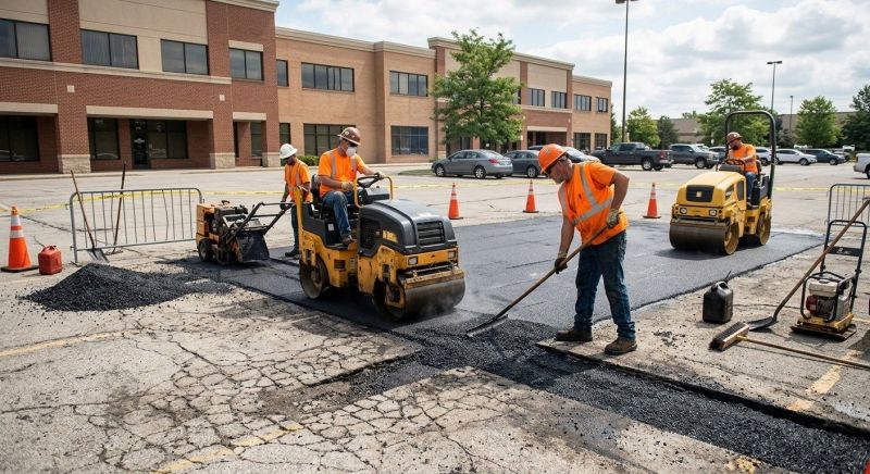 Commercial Paving Repair in Palm Springs, CA
