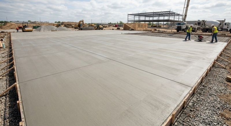 Commercial Slab Construction in Columbia, SC
