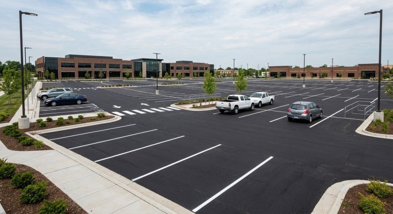 Parking Lot Renovation in Los Angeles, CA