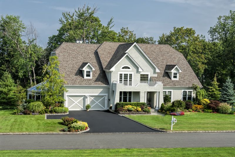 Blacktop Driveway with Smooth Finish