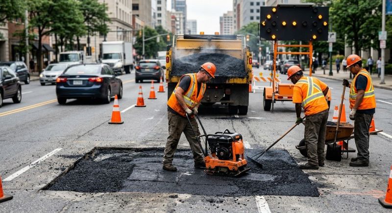 Asphalt Pothole Repair Service