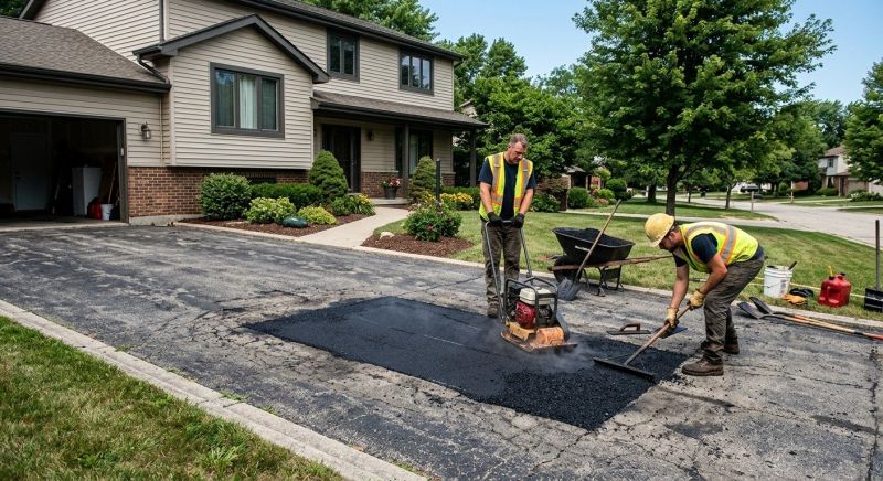 Driveway Paving Repair in Los Angeles, CA